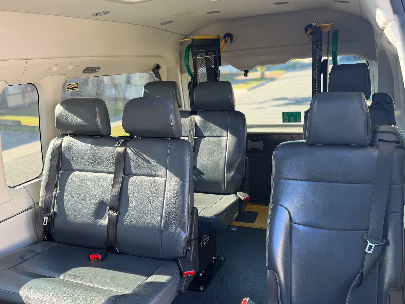 Wheelchair Accessible Yellow Maxi Taxi
